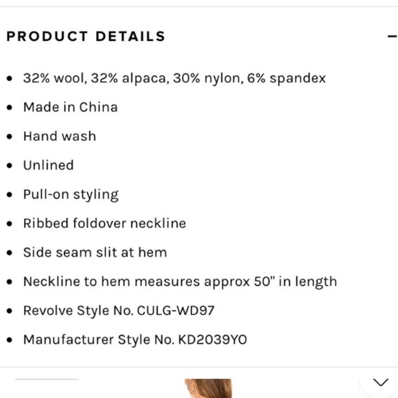 Long cult Gaia dress - Picture 5 of 7